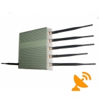 15W 6 Antenna Cell Phone + GPS + Wifi Jammer