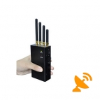 4G Lte Jammer 3G Mobile Jammer 2W 4 Band Portable