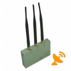 GSM CDMA 3G DCS PHS Cell Phone Jammer with Remote Control